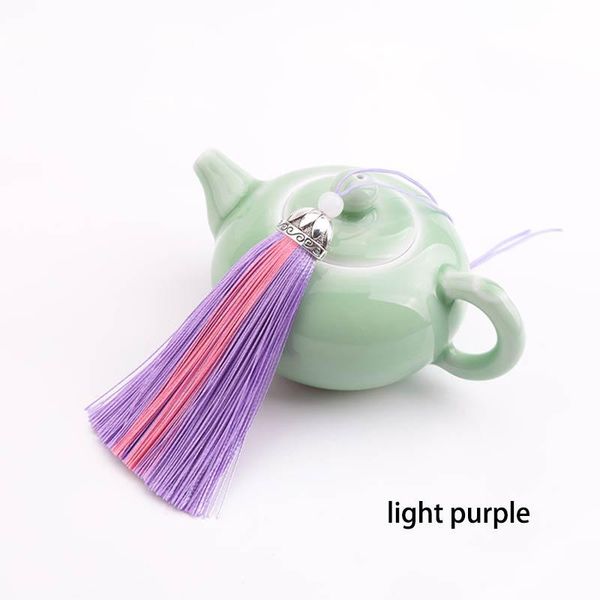 

12pcs lot lotus cap two tone tassel silk fringe bangs flower tassel decorative tassels for curtains home decoration accessories h wmtnsd