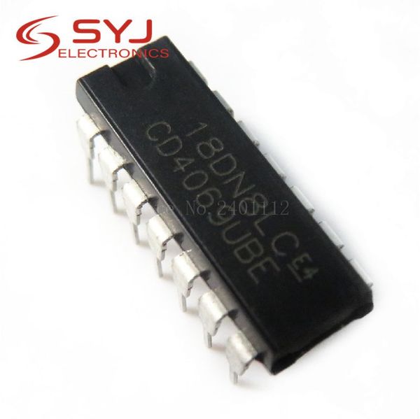 

10pcs / серия cd4069ube dip-14 cd4069u cd4069 cd4069l cd4069be ic на складе