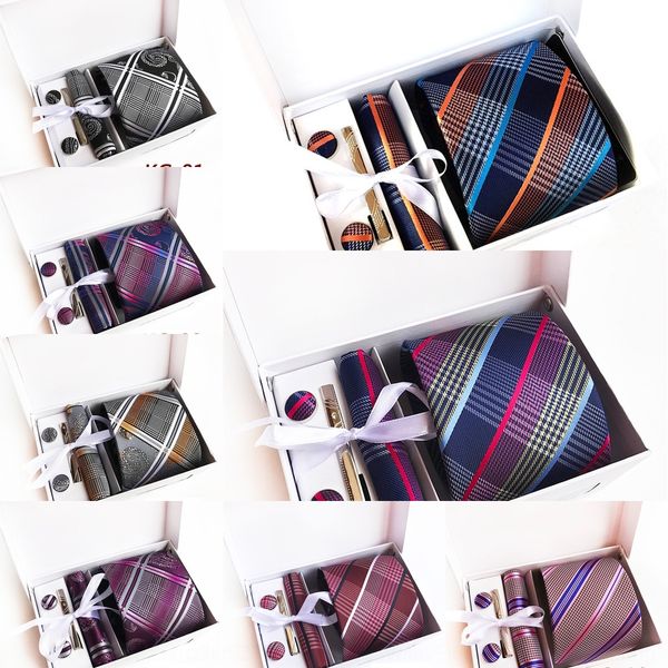 

6maq fashion cm jacquard tie paisley box neck ties 8 men cashew flower ties classic arrow type accessorise necktie wedding men's 135 co, Black;blue