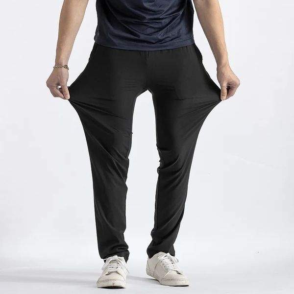 

a jian's independent men's fashion and comfortable elastic pants slim small straight tube day sheet