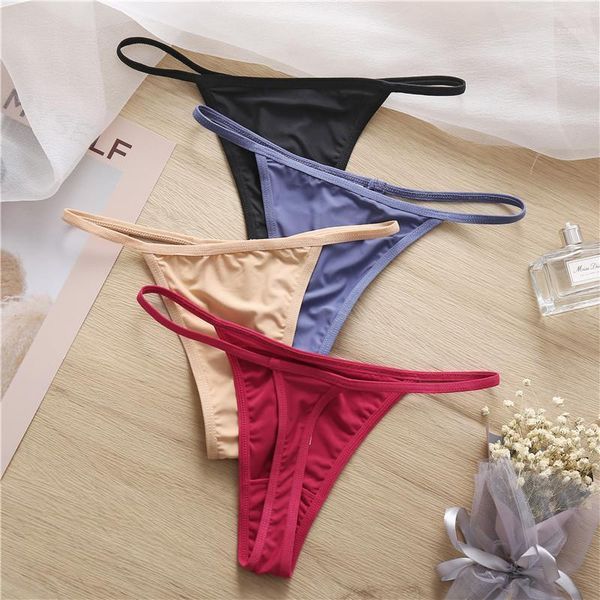 

cotton g-string thongs underwear woman panties female cotton underpants solid color women intimate lingerie -xl1, Black;pink