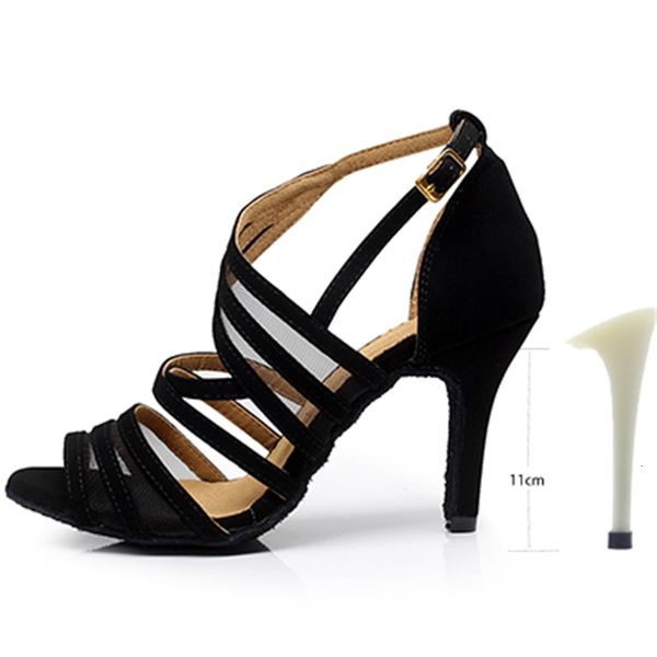 

2021 new women flannel ballroom black soft bottom bachata salsa dancing shoes girls latin dance sandas for ladies 1 qps1
