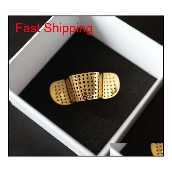 

2020 new fashion hip hop band aid decoration trend jewelry nose clip accessorie qylooc new_dhbest, Silver