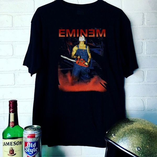 

vintage 2001 eminem european anger management tour chainsaw size xxl harajuku fitness brand clothing hoodie designers t shirts sweatshirt