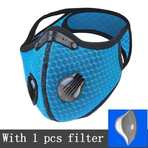 

men haze-proof dust-proof cycling breathable sun protective mask and women outdoor sports supplies with filter valve fy9