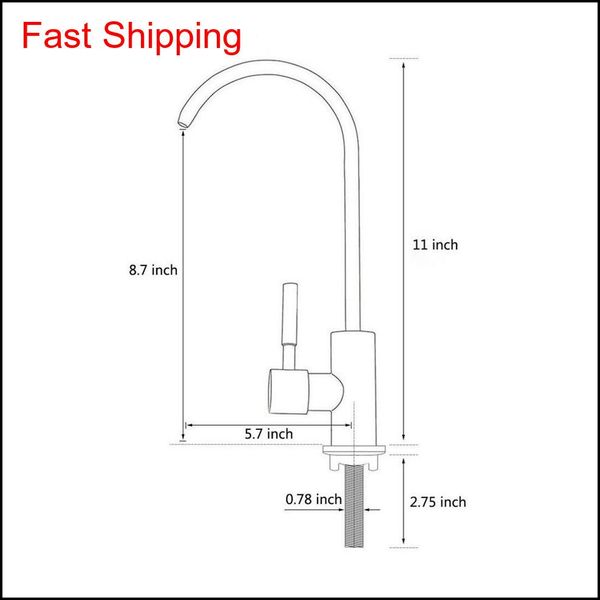 

matte black stainless steel drinking tap ro lead beverage faucet drinking water filtration sys qylrso bde_luck
