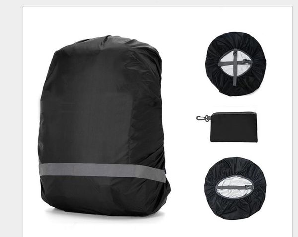 

explosive outdoor manufacturers wholesale custom-made backpack rain cover, outdoor mountaineering double shoulder waterproof cover, school b