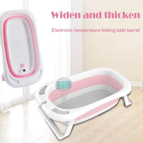 

folding bathtub baby folding bath temperature sensitive household thickening large newborn children bathing bathtub baby