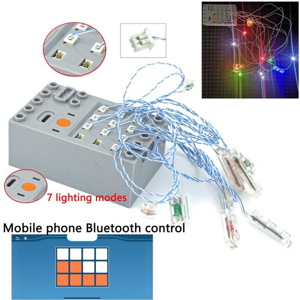 

moc accessories signal led light toys technic city street diy 25cm remote control lamp pin port compatible with building block yxlwum