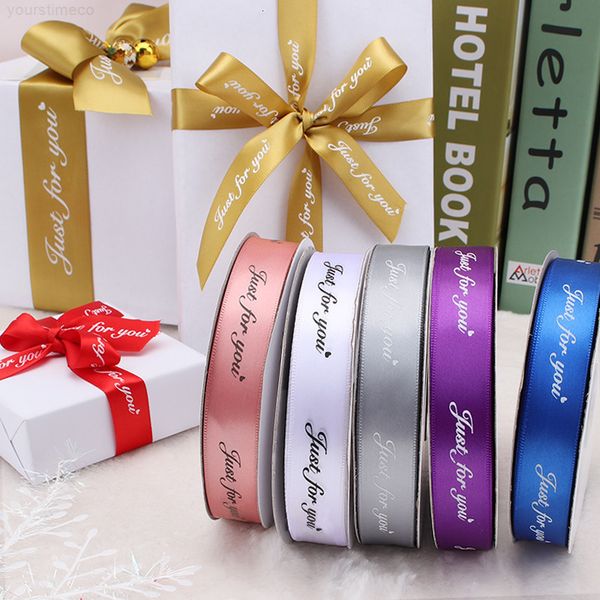 

you diy 25mm*45m polyester ribbon just for bow craft ribbons card gifts wrapping floral cable tied baking package decoration