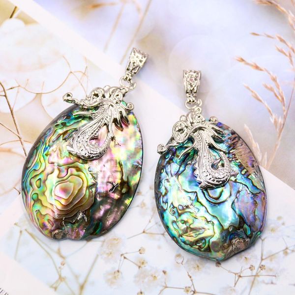 

natural abalone shell pendants seashells diy jewelry making necklace accessories hanging ornament women gifts home decor h wmtaaq