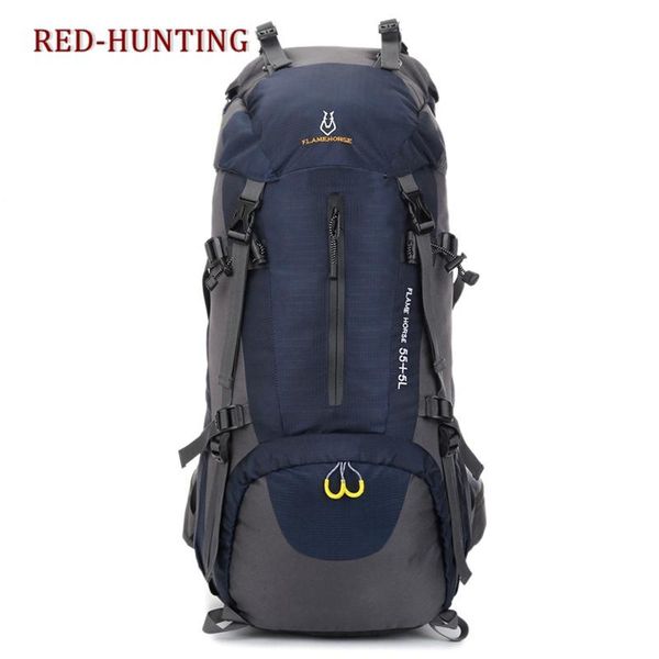 

outdoor bags 60l large capacity hiking backpack climb bag travel camping trekking rucksack tactical