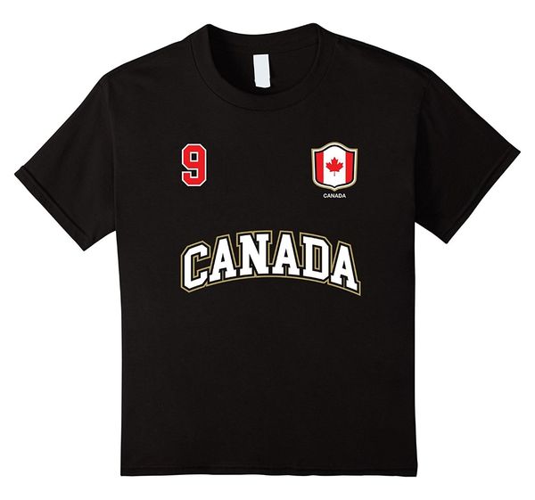 

new hip hop and brand fashion tees canada number 9 canadian team er soccers short sleeve shirts hooded sweatshirt hoodie men t shirt