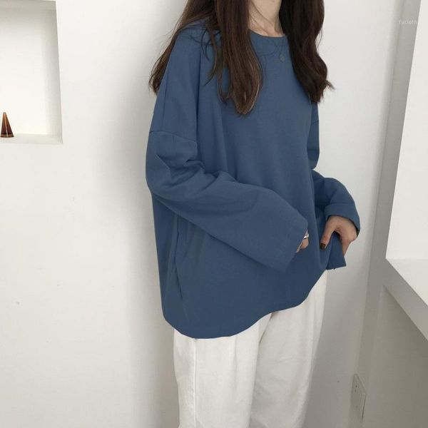 

elegant women o-neck blouse 2020 spring long sleeve all-match solid shirt blouse casual autumn office lady blusa mujer1, White