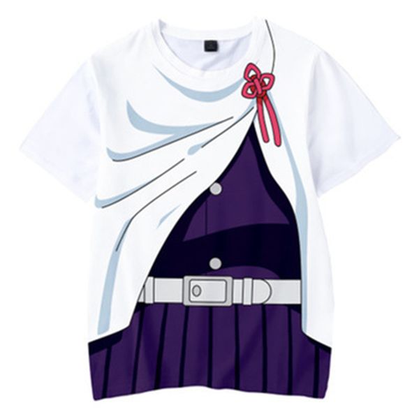 

summer 3d demon slayer boys girls comic kimetsu no yaiba 3d print shirts kawaii oversized anime men clothing