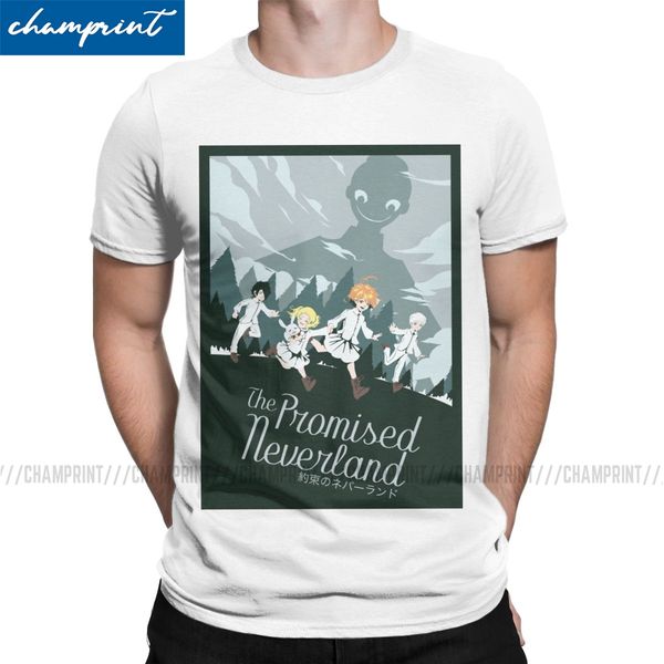 

охладить обетованная neverland crew neck эмма norman ray аниме короткие рукава тис летние топы спортивные толстовка с капюшоном hoodie мужчи