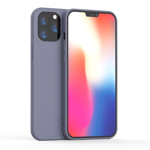 Protective Case For Iphone 12 Pro, Imitation Tpu Liquid Silicone Case