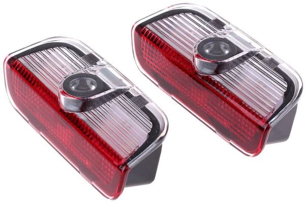 

4pcs car door welcome porjectors for vw led logo projection emblem step lights for cc scirocco golf 5 6 7 jetta mk5 mk6 mk7 passat b6 b7