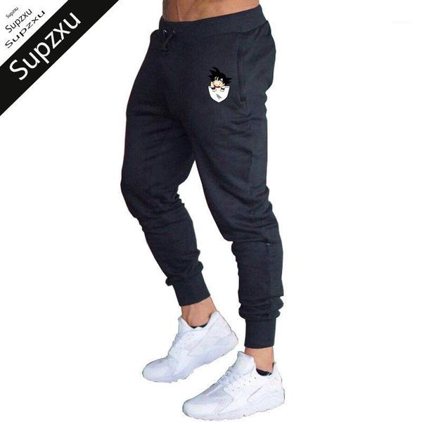 

2019 summer men's gym training jogging pants men joggers slim fit soccer sweatpants cotton workout running tights sport trousers1, Black