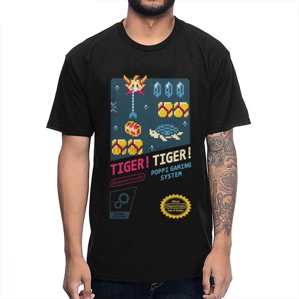 

xenoblade tiger 8bit gaming tee shirt mans 2019 new arrival round collar cotton s-6xl plus size t-shirt sport hooded sweatshirt hoodie