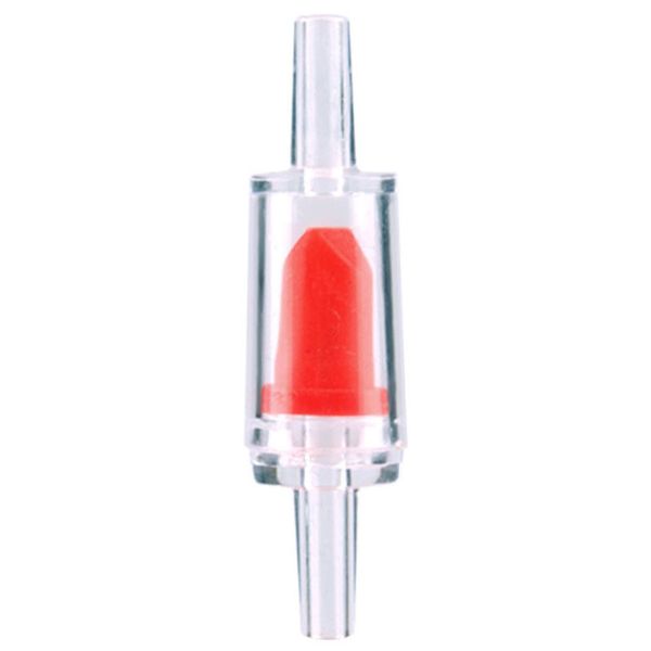 

red 1 uds one way check valve aquarium pump accessories matching 4mm air pipe