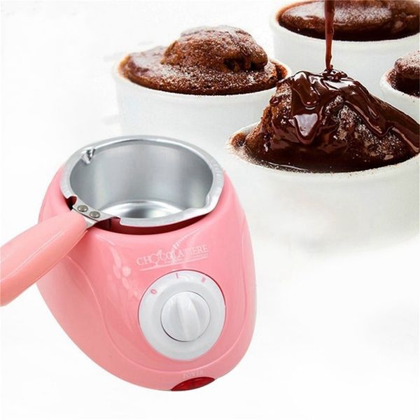 

new chocolate candy melting pot electric chocolate fountain fondue chocolate melt pot melter machine diy kitchen tool gift han