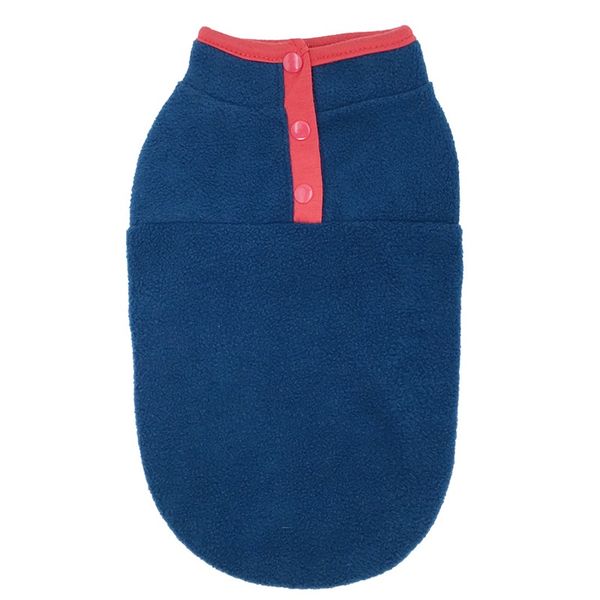 

pets fleece vest winter poodle dogs tactic pullover clothes snap button solid color sweaters fashion sleeveless 6 7ly g2