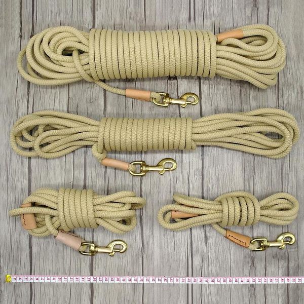 

durable dog tracking leash nylon long leads rope pet training walking leashes 5m 10m 20m for medium large dogs bbyfhc