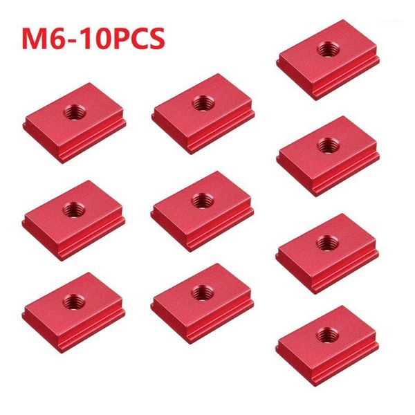 

5/10pcs m6/m8 t-track slider aluminum alloy t slot nut for woodworking tool new arrivals accessories1