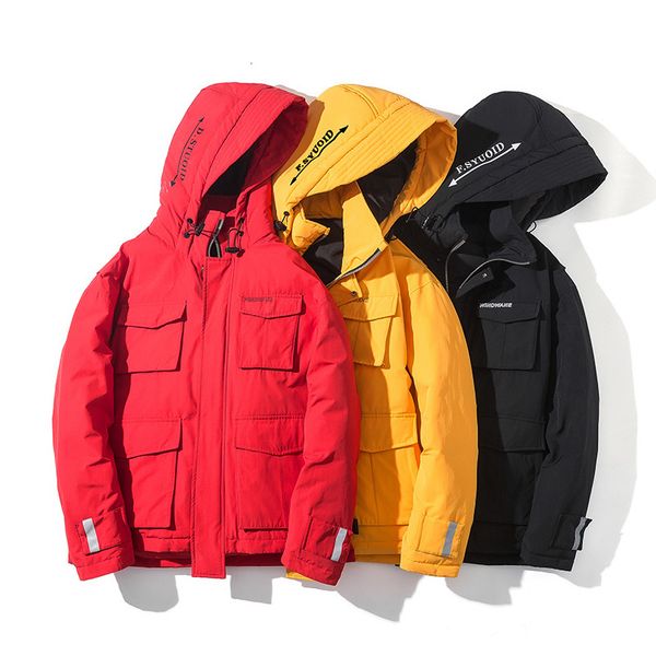 

tooling men winter coat lovers 2020 new down cotton padded jaet, Black