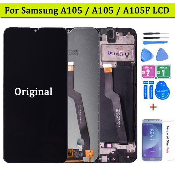 

original for samsung galaxy a10 a105 lcd display touch screen digitizer assembly a105/ds a105f a105fd a105a