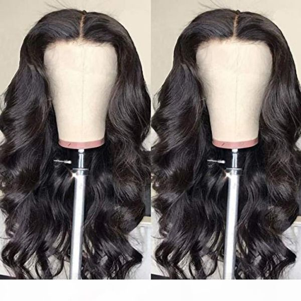 

ccollege body wave 30 inch t part lace wigs brazilian natural color remy human hair lace front wigs for black women 150% density, Black;brown