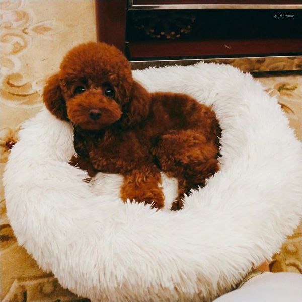 

cat beds & furniture dog bed sleep house kennel round deep nest autumn winter mattress for small medium dogs pet mat1