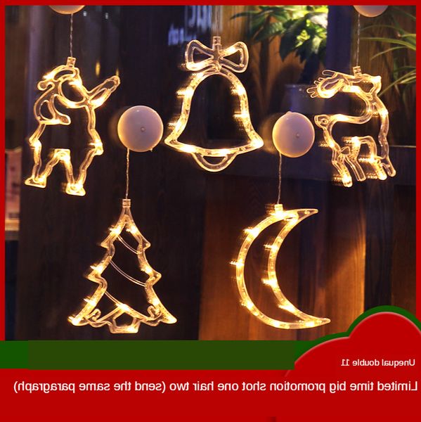 

christmas layout shop tree pendant window scene atmosphere decoration 2021new