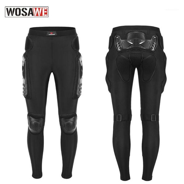 

wosawe motorcycle armor pants motorbike protective trousers breathable roller skates pants thigh hip buprotection sports pant1