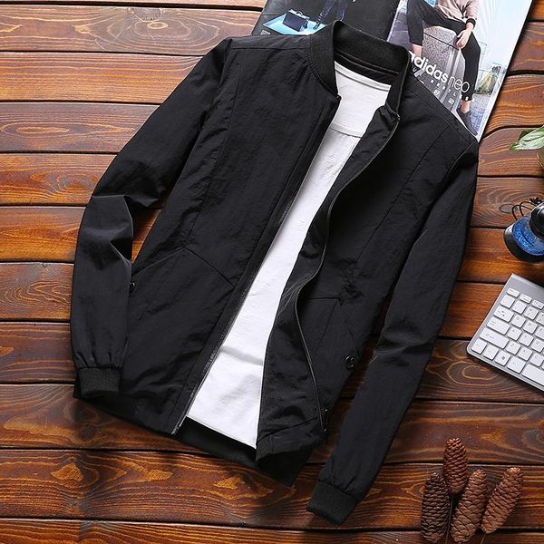 

men's jackets winter jacket men 2021 warm black waterproof windbreaker coat casual slim fit for mens, Black;brown