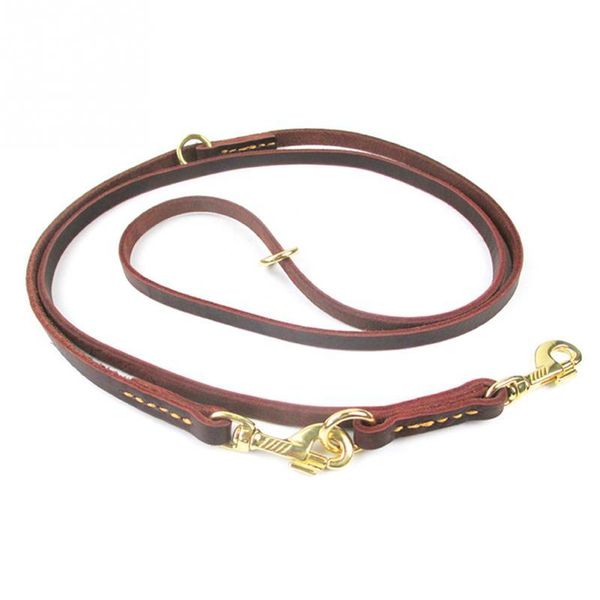 

2pcs/ set leather anti-lost comfortable soft durable dog rope pet supplies