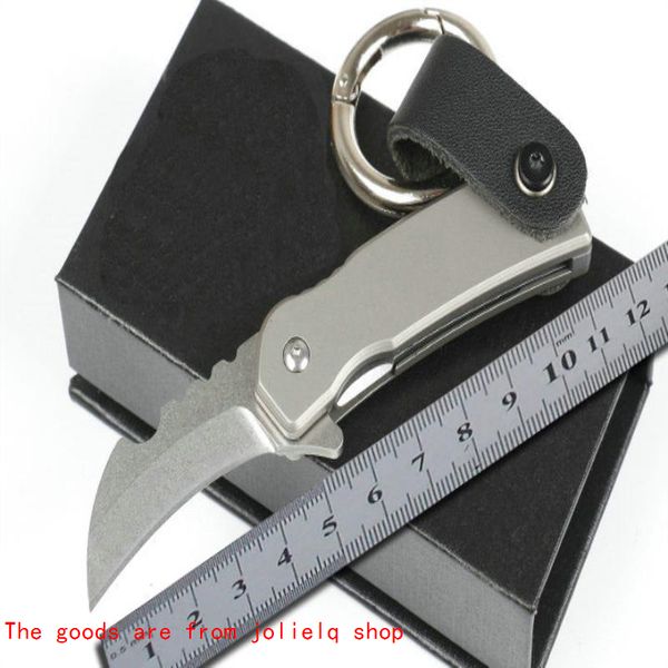 

quick bm claw karambit multi-purpose opening mini folding knife csgo outdoor camping tactics hunting cold micro steel survival knife qynf s
