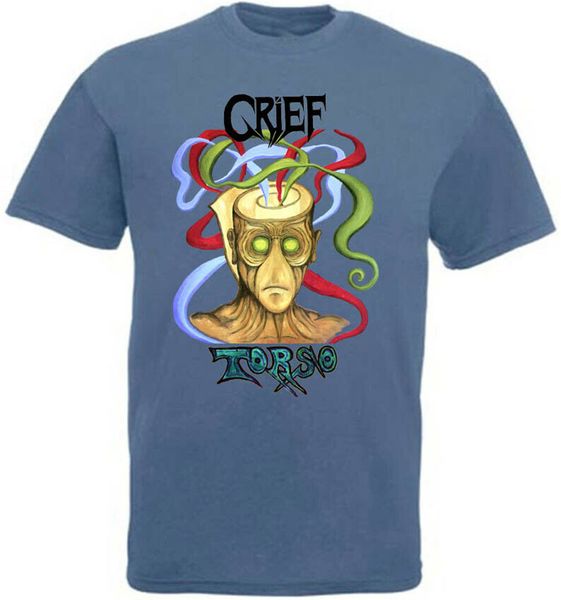 

grief torso v2 t-shirt steel blue hardcore doom metal all sizes s-5xl short-sleeved tee tshirt sport hooded sweatshirt hoodie