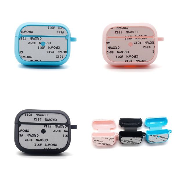 

sublimation blank earphones covers waterproof multi color bluetooth headset case protective portable earphone cover fashion 6 5ex p2