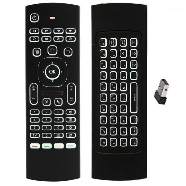 

2.4g wireless remote control with keyboard 6-axis ligent remote control backlight voice for set-box smart tv1