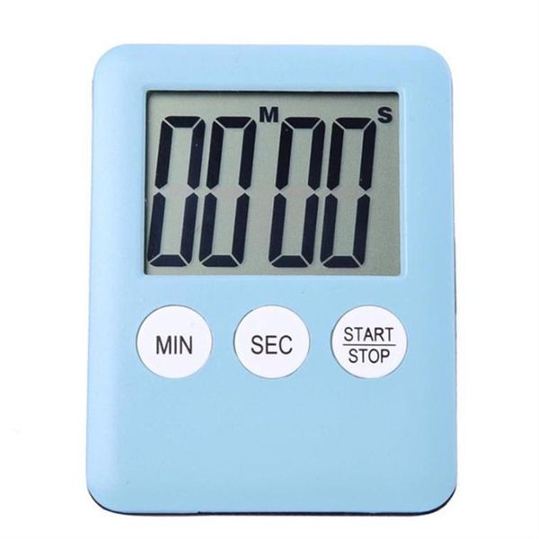 

7 colors kitchen electronic voice timers lcd digital countdown medication reminder kitchen cooking timer alarm clock timer gadge 2 l2