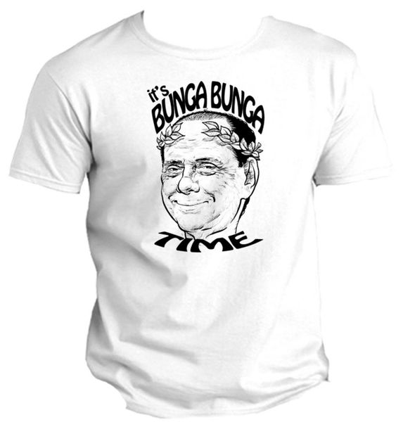 

italian prime minister silvio berlusconi bunga t shirt discount % t shirt for men's casual printed tee sport hooded sweatshirt hoodie
