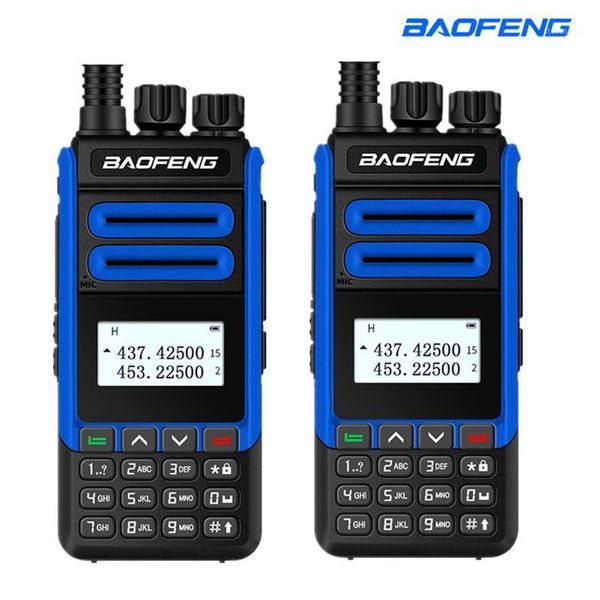 

2pcs baofeng bf-h7 powerful walkie talkie 10w portable cb radio fm transceiver 2200mah dual band two way radio bf h7 transmitter1