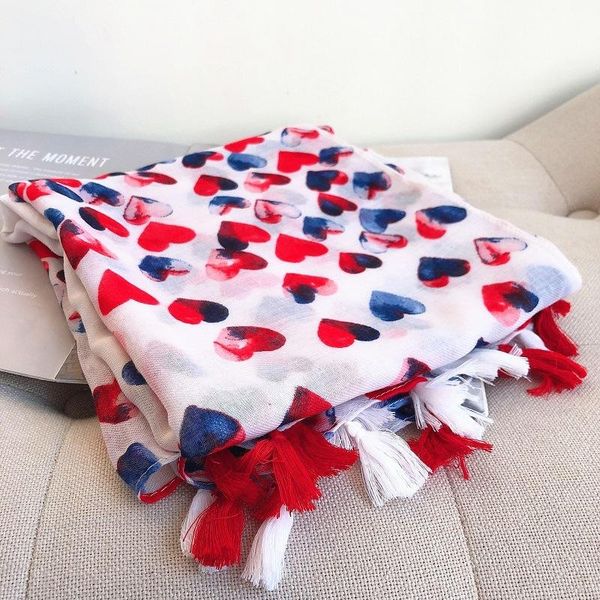 

мода шарфы весна осень хлопок белье шарфы женщины тонкий длинные сплошной цвет любовь литература joker шаль солнцезащитный пляж jllhgu home0, Blue;gray