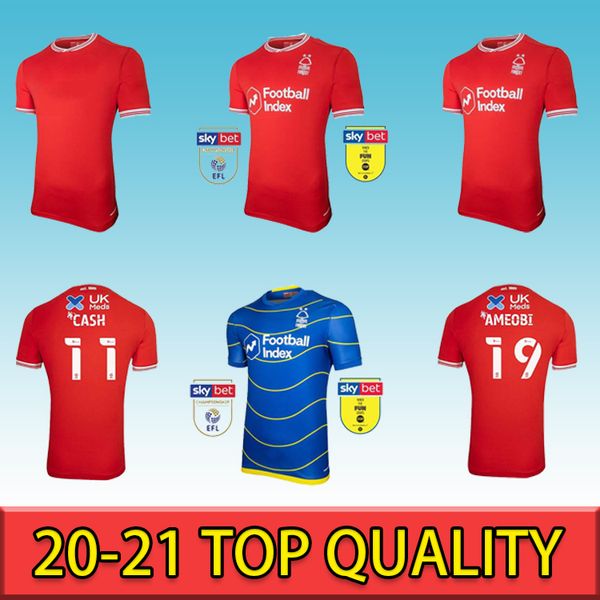 

new thailand 20 21 nottingham forest quality soccer jerseys lolley grabban 2021 watson cash football shirt, Black;yellow