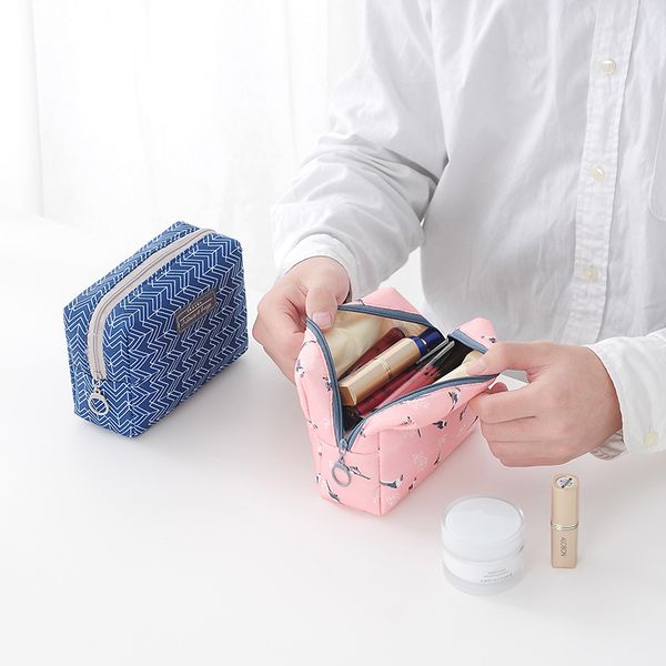 

cosmetic portable small makeup storage hand large bag capacity bag simple storage ocubk