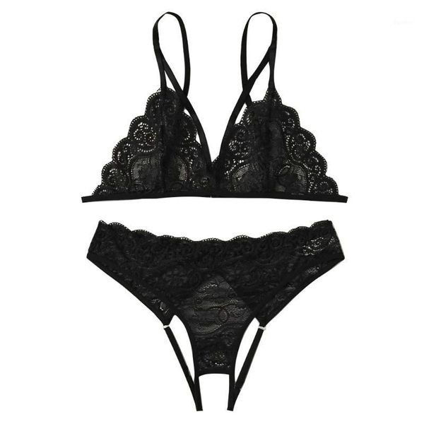 

lingerie set temptation lace push up transparent bra set erotic women underwear bras & g-string sleepwear bralette a501, Red;black