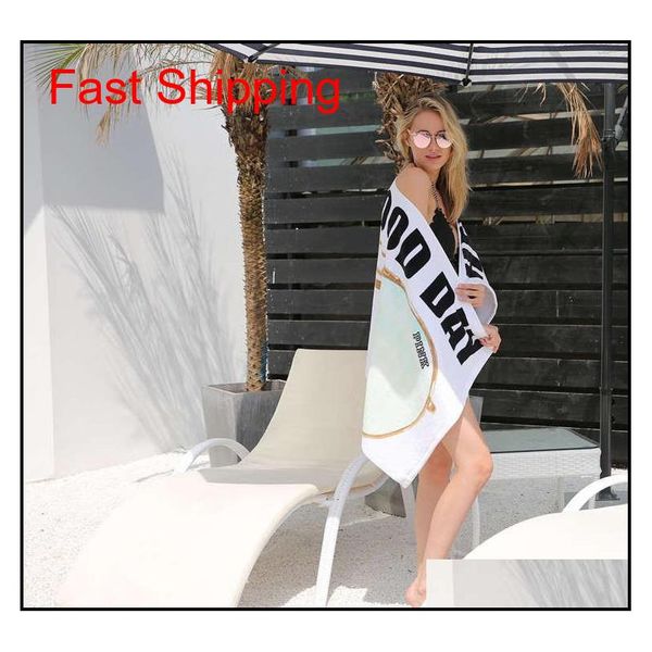

2020 designer explosion design beach towel for adults sport bath towel 100% cotton ba jllqtl yummy_shop