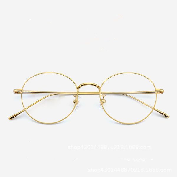 

2021 new portrait route of weapons titanium men women with graduate ocular reading myopia computer glasses from vintage lenses c6nw, White;black